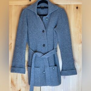 Pendleton lambswool long cardigan